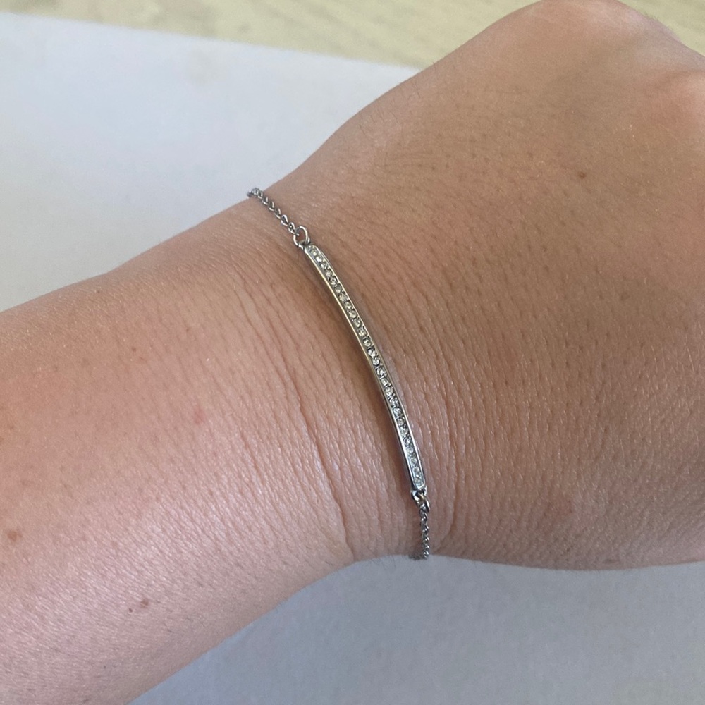 Chloe and Isabel Pave Curved Bracelet